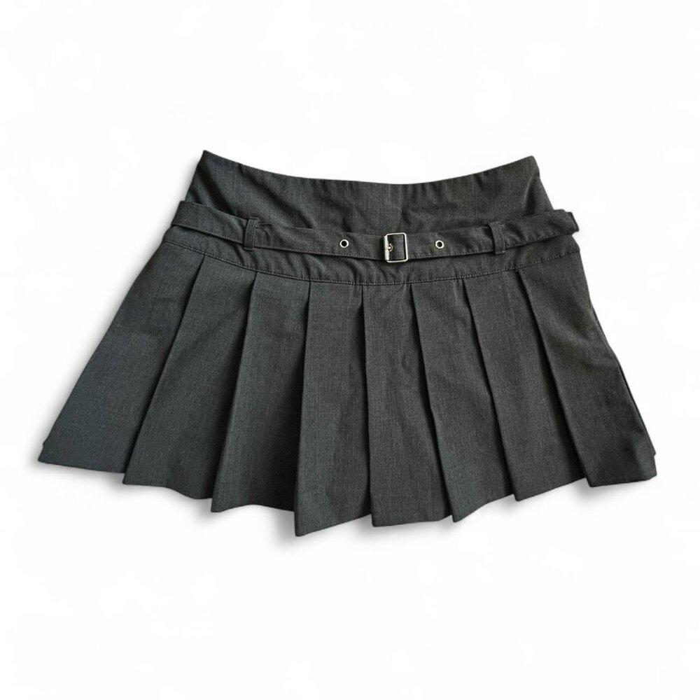 Zara Belted Pleated Skort